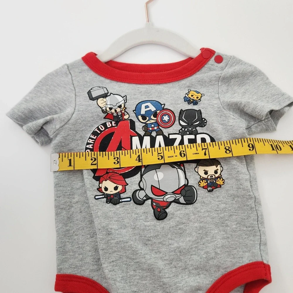 Disney Baby Marvel Avengers‎ Bodysuit size 6-9M